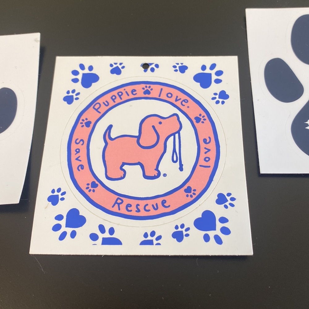 Yeti & Rescue Dog Stickers - Picture 3 of 4